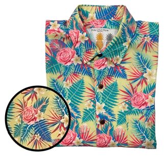 Sunny Days Super Stretch Hawaiian Shirt