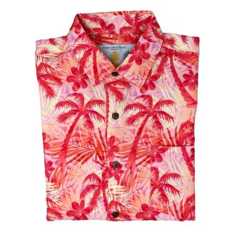 Fire Palms Super Stretch Hawaiian Shirt